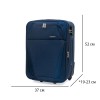 комплект меки куфари 3 размера от текстил KREAL с разширение син