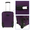 Мек куфар за ръчен багаж KREAL лилав с разширение