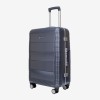Комплект куфари ENZO NORI модел PARIS поликарбонат с алуминиева рамка светло син
