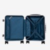 Куфар за ръчен багаж ENZO NORI модел PARIS 53 см поликарбонат с алуминиева рамка сив