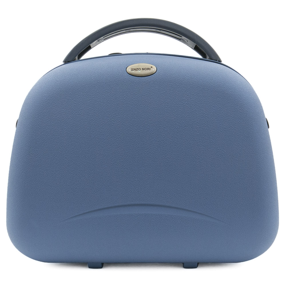 Светло син малък куфар твърд куфар за ръчен багаж козметичен куфар ENZO NORI модел MINT