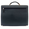 Мъжка бизнес чанта ENZO NORI модел FABIANO естествена кожа тъмно син