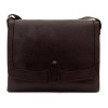 Елегантна мъжка бизнес чанта от естествена фина напа кожа мъжка чанта ENZO NORI модел ANDY цвят бордо