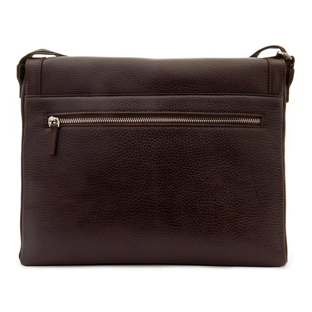 Елегантна мъжка бизнес чанта от естествена фина напа кожа мъжка чанта ENZO NORI модел ANDY цвят бордо