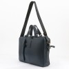 Мъжка бизнес чанта ENZO NORI модел GASPARE естествена кожа черен