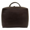 Луксозна мъжка бизнес чанта от естествена фина напа кожа ENZO NORI модел GAUDI цвят кафяв