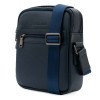 Стилна мъжка чанта от висококачествена еко кожа ENZO NORI модел CLAUS цвят тъмно син