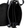 Мъжка чанта през рамо ENZO NORI модел GARRET естествена кожа черен