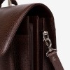 Мъжка бизнес чанта ЕNZO NORI модел PRIME естествена кожа кафяв