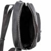 Мъжка чанта за през рамо от естествена кожа ENZO NORI модел LANDO цвят черен