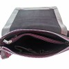 Малка мъжка чанта за рамо от естествена кожа ENZO NORI модел ISAIA цвят бордо