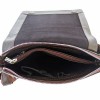 Мъжка чанта през рамо ENZO NORI модел ISAIA естествена кожа тъмно кафяв