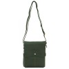 Мъжка чанта през рамо ENZO NORI модел TERZO естествена кожа зелен