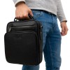 Mъжка чанта ENZO NORI модел FEBRUS естествена кожа черен