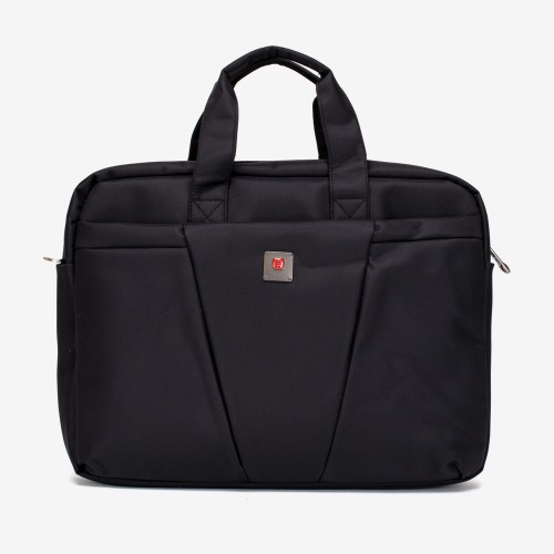 Чанта за лаптоп ENZO NORI модел BEEN текстил черен