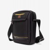Мъжка чанта през рамо ENZO NORI модел KIANO текстил черен