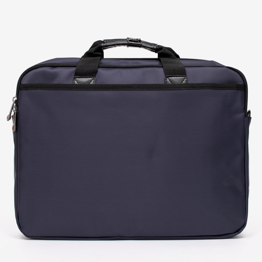 Чанта за лаптоп ENZO NORI модел RAMON тъмно син текстил