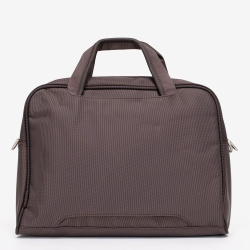 Чанта за лаптоп ENZO NORI модел LEONOR кафяв текстил