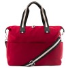 Пътна чанта в червен цвят ENZO NORI модел NINE сак с дълга подвижна дръжка