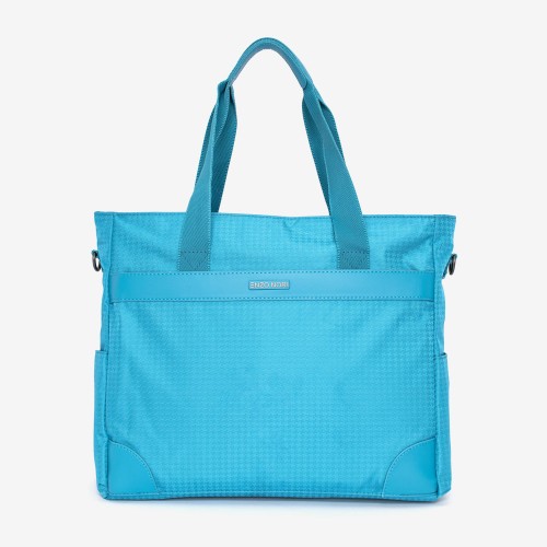 Пътна чанта ENZO NORI модел MALIBU текстил светло син