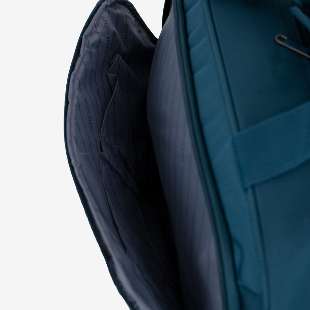 Комплект куфари с пътна чанта ENZO NORI модел SUNNY текстил син