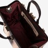 Пътна чанта ENZO NORI модел ROBBIE естествена кожа бежов принт