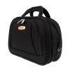 Пътна чанта за ръчен багаж от висококачествен текстил VENUS-M цвят черен