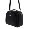 Чанта за ръчен багаж от висококачествен текстил пътна чанта VENUS-L цвят черен