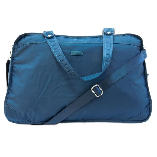 Сак пътна чанта ENZO NORI модел FIVE текстил светло син