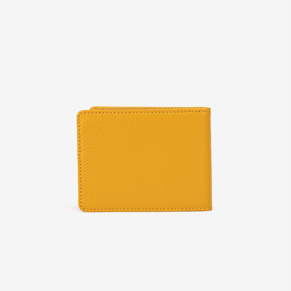 Калъф за документи ENZO NORI модел PARKER естествена кожа жълт
