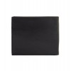 Изчистен малък мъжки портфейл от естествена кожа ENZO NORI модел OLIVER цвят черен