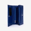 Дамско портмоне ENZO NORI модел CLASSIQUE естествена кожа син