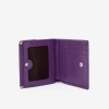 Малко дамско портмоне ENZO NORI модел MINI естествена кожа лилав