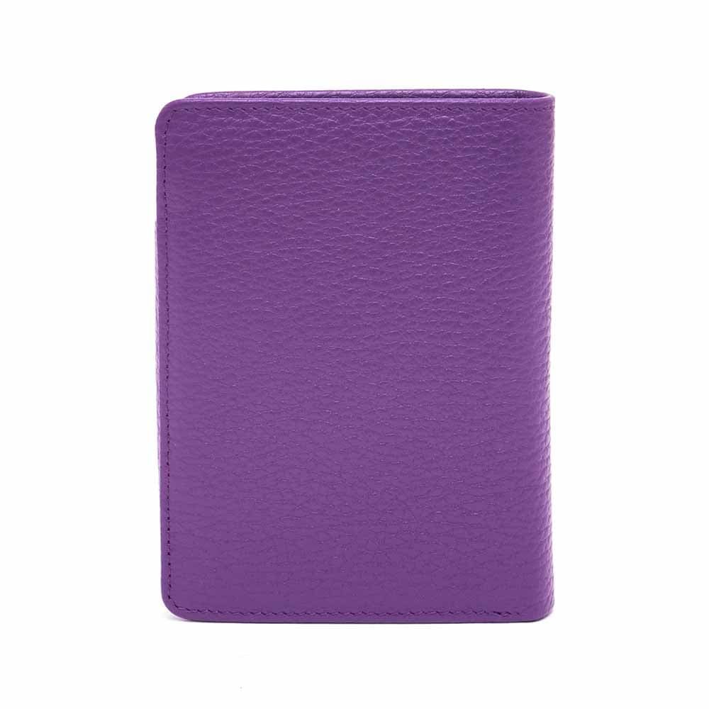 дамско портмоне от естествена фина напа кожа ENZO NORI модел TANGO лилав