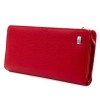 Изчистено дамско портмоне от естествена фина напа кожа ENZO NORI модел AMY цвят червен