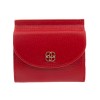 Висококачествено малко дамско портмоне от естествена фина напа кожа ENZO NORI модел DOLCE цвят червен
