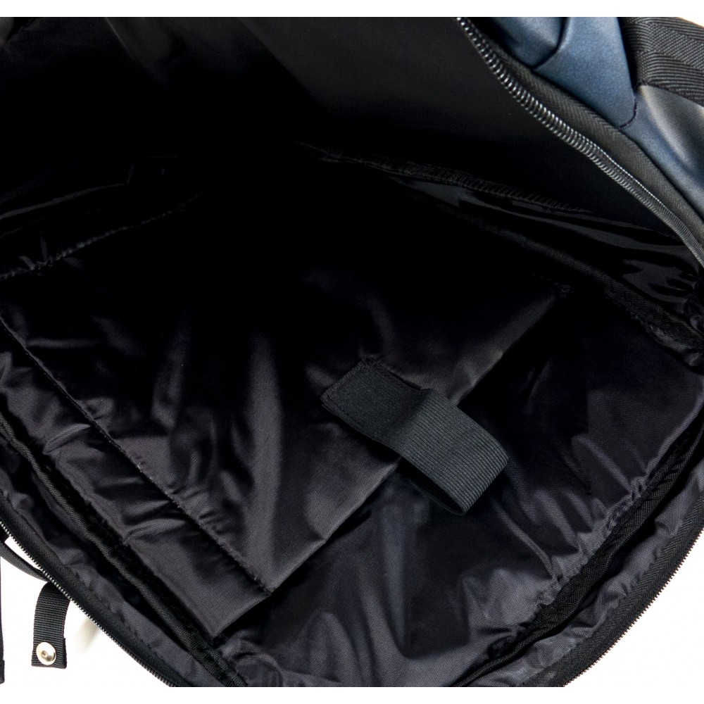 Раница за училище чанта за лаптоп 2 в 1 с дълга подвижна дръжка ENZO NORI модел GATE цвят сив