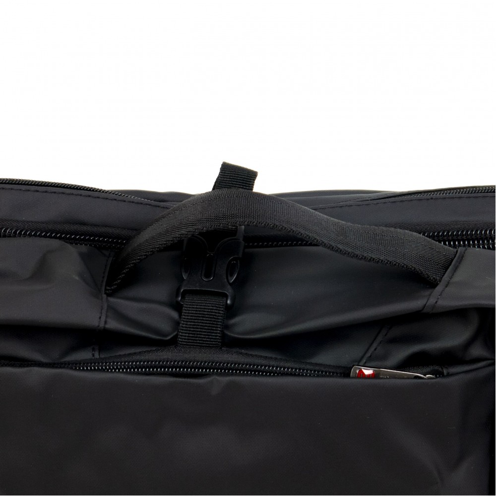 Раница за пътуване туристическа раница и чанта две в едно ENZO NORI цвят черен модел HAMMER 