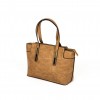 Елегантна дамска чанта от висококачествена еко кожа PAULA VENTI модел PVD3912 цвят тъмно бежов