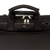 Изчистена дамска бизнес чанта от естествена кожа ENZO NORI модел SENA цвят черен