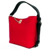 Стилна дамска чанта PAULA VENTI модел GEMMA от висококачествена еко кожа цвят червен