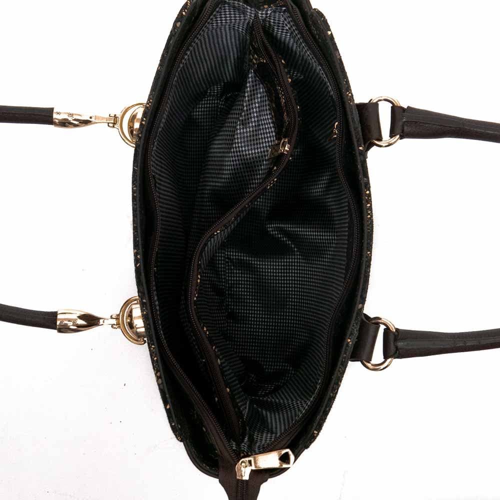 Изящна дамска чанта ENZO NORI модел NESA естествена кожа цвят змийски златен лазер