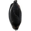 Елегантна дамска чанта ENZO NORI модел SALY от висококачествена естествена кожа цвят черен шарен лазер