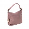 Елегантна дамска чанта от естествена кожа модел PV0428 цвят лилав