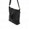Практична дамска чанта от естествена кожа PAULA VENTI модел PV2280 цвят лилав