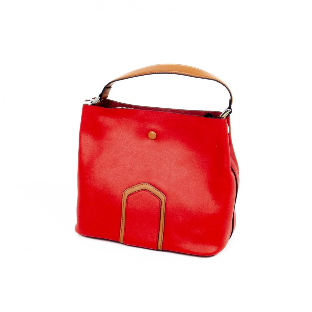 Дамска чанта модел PV3009 цвят червен