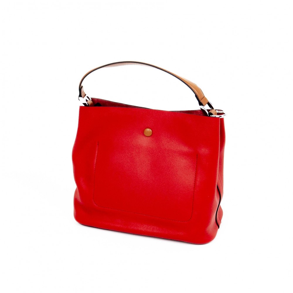 Дамска чанта модел PV3009 цвят червен