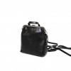 Елегантна дамска раница дамска чанта 2 в 1 от естествена кожа модел PV508 светло кафяв