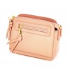 Розова малка дамска чанта от естествена кожа PAULA VENTI модел PV229 