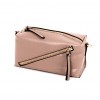 Малка дамска чанта от естествена кожа PAULA VENTI модел PV2316 цвят розов